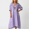 Tavi | Floral Oversized Pocket Midi Dress