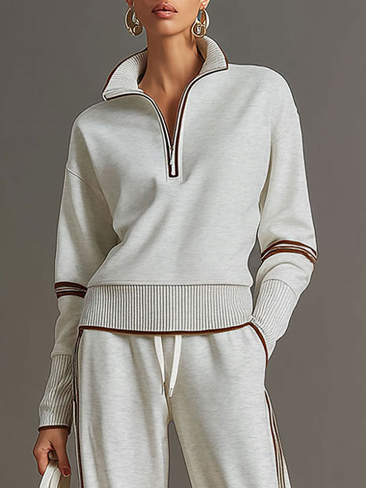 Marietta – blouse and pants with wide legs