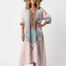 Kenza | Designer Panel Relaxed Pocket Midi Dress