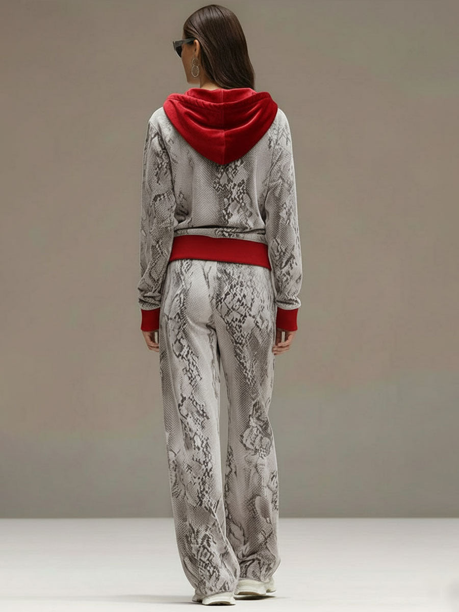Tamara – velvet sports outfit