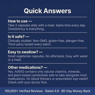 AVERO 15 in 1 Advanced Eye Formula