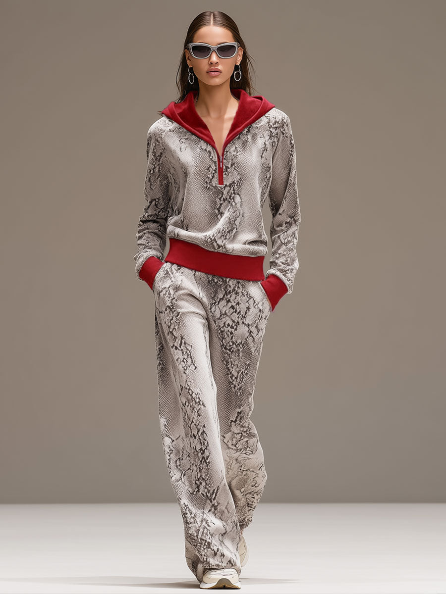 Tamara – velvet sports outfit