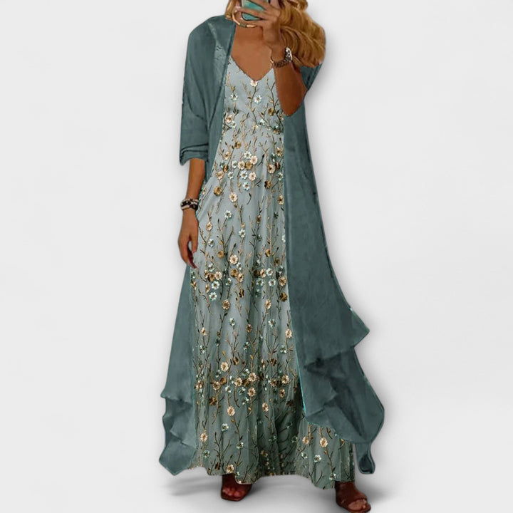 Bryleigh | Elegant Tummy Coverage Two-Piece Set