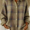 Taylor™ | Cozy Checked Knit Cardigan