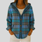 Bevlyn™ | Hooded Plaid Shacket