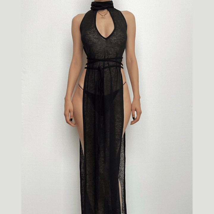 Annabelle | See Through Maxi Dress