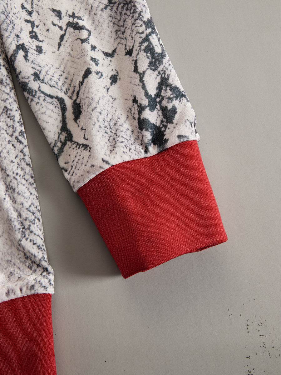 Tamara – velvet sports outfit