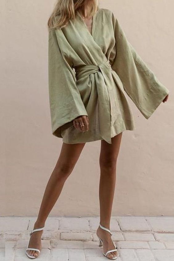 Ulani | Chic Kimono Mini Dress
