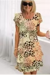 Emma | Graceful Floral Elegance Dress