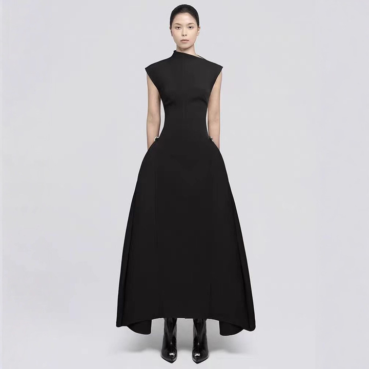 Flowing Grace Midi Dress