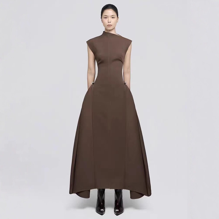 Flowing Grace Midi Dress