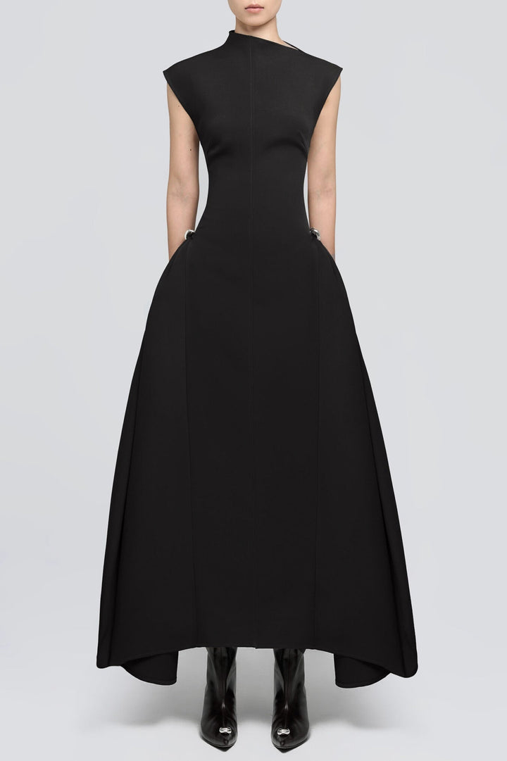 Flowing Grace Midi Dress
