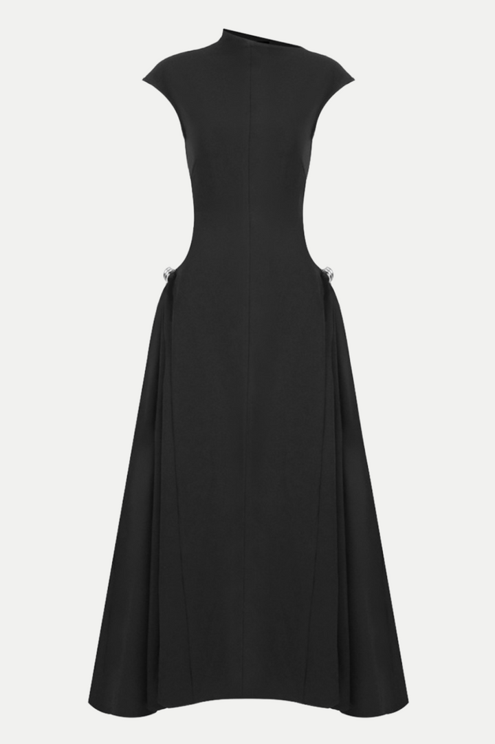 Flowing Grace Midi Dress