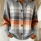 Marlene | Warm Ombre Plaid Cardigan