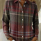 Eleanor | Classic Plaid Knit Cardigan