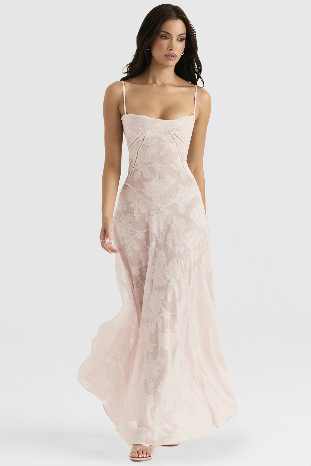 Alessia | Floral Embroidered Dress