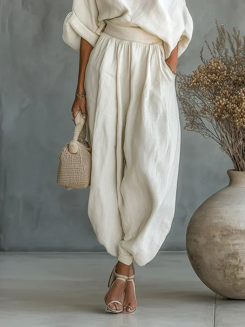 Mila™ | Two-Piece Set with Off-Shoulder Top
