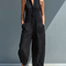 Linda | Fluid Long Jumpsuit with Pockets