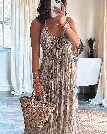 Abigail | Elegant Pleated Dress