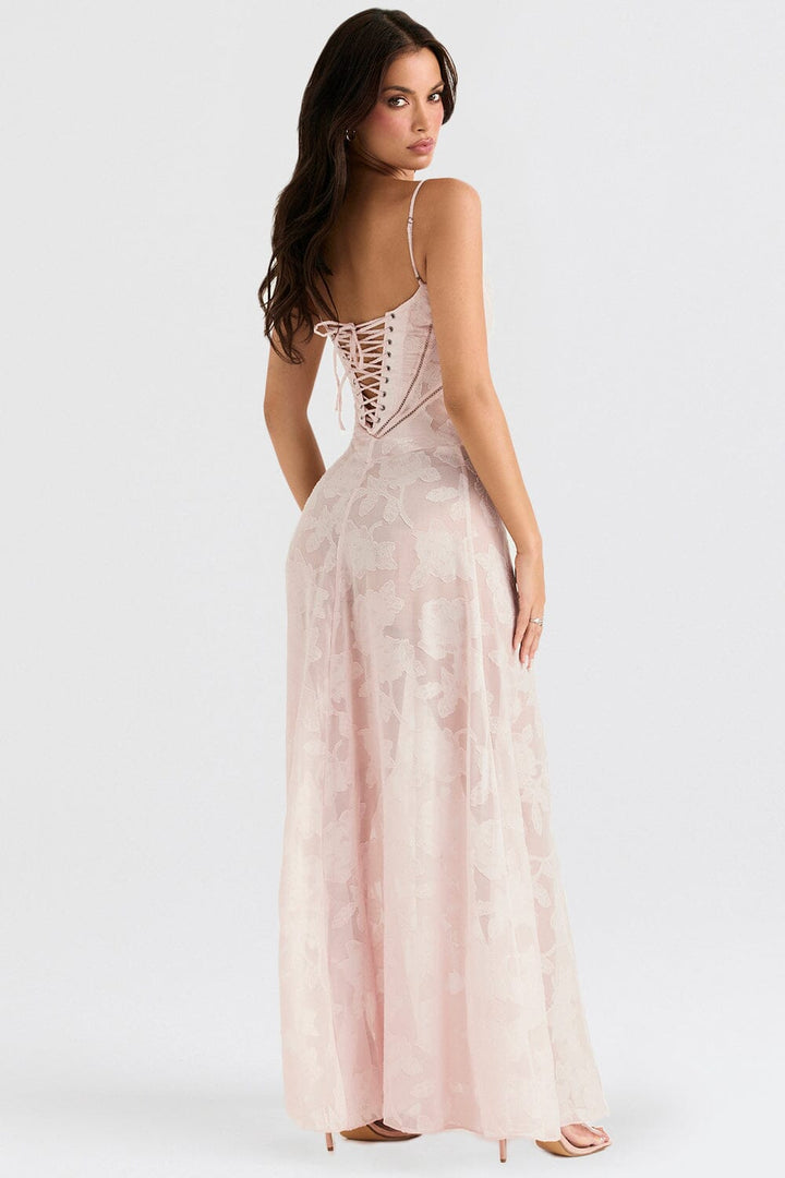Alessia | Floral Embroidered Dress