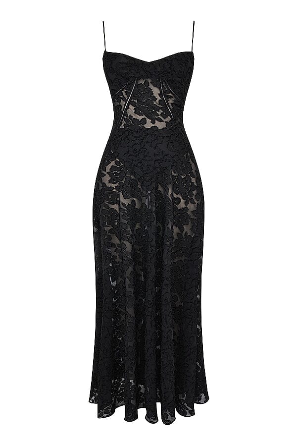 Alessia | Floral Embroidered Dress