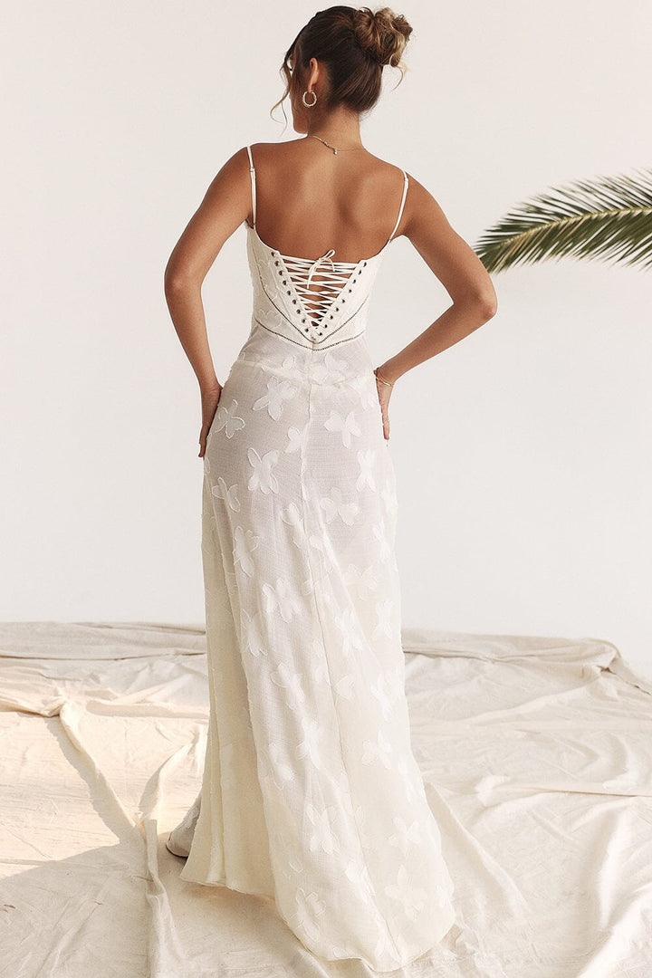 Alessia | Floral Embroidered Dress