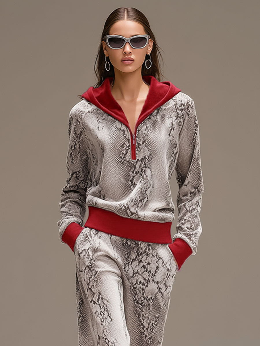 Tamara – velvet sports outfit