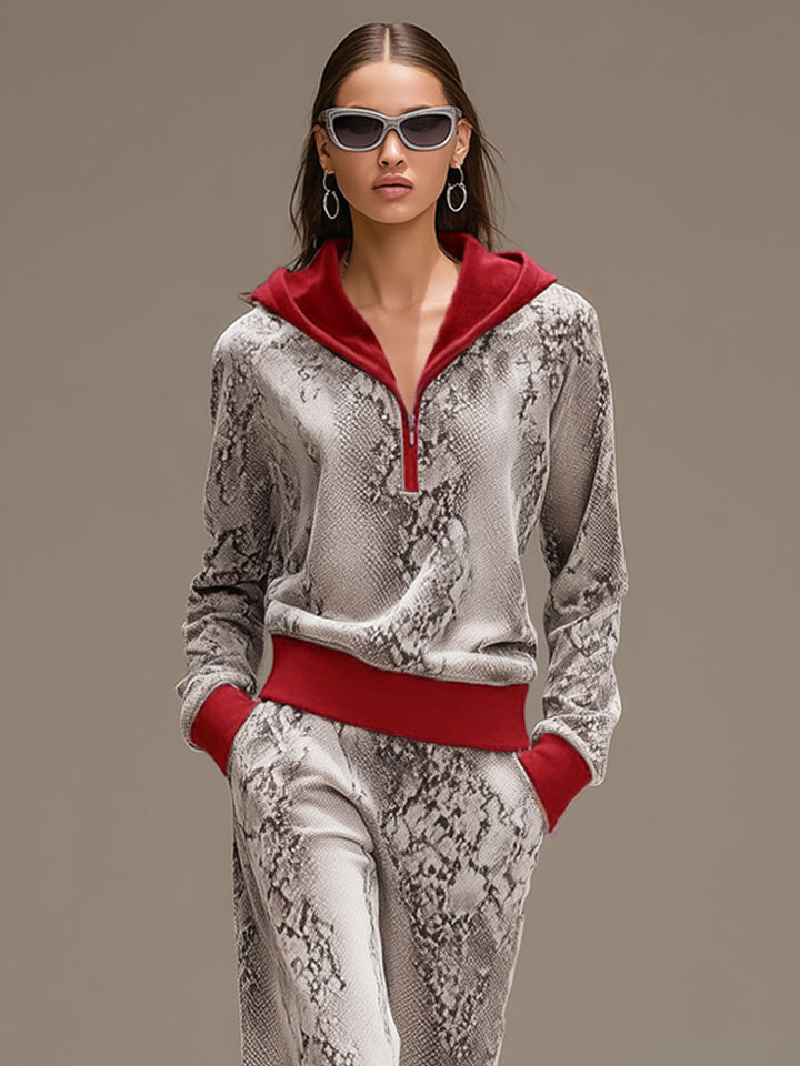 Tamara – velvet sports outfit