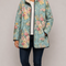 Elara | Quilted Floral Print Jacket