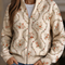 Persephone™ | Delicate Floral Vine Cream Print