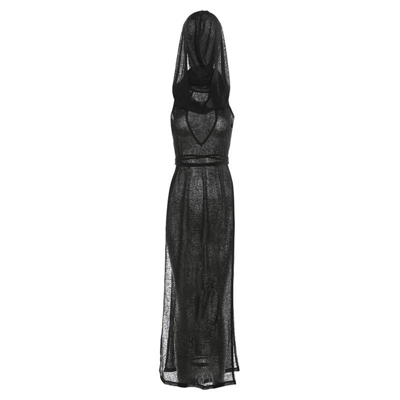 Annabelle | See Through Maxi Dress