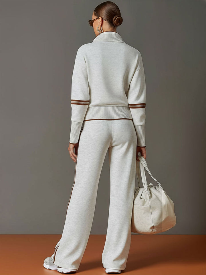 Marietta – blouse and pants with wide legs