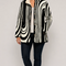 Soraya | Casual Quilted Jacket with Abstract Geometric Design